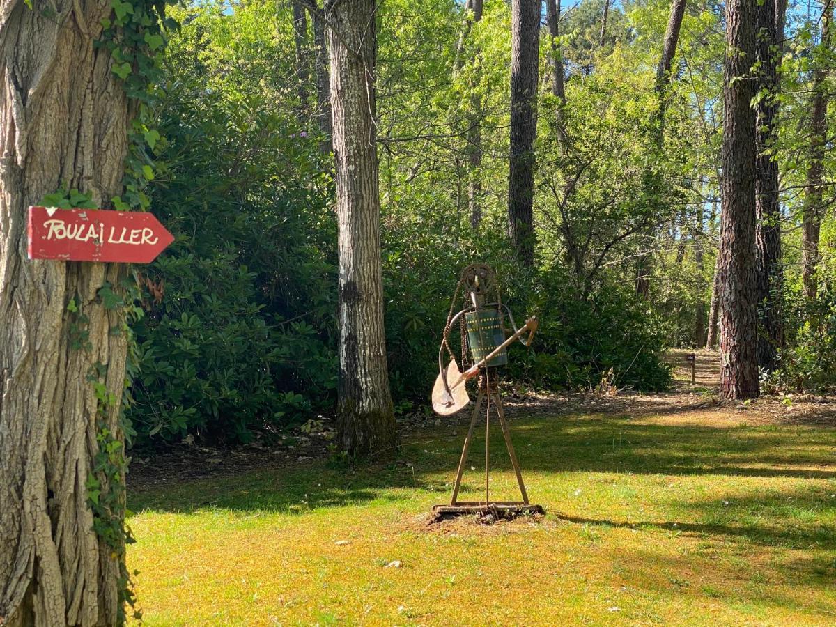拉卡诺Le Petit Poulailler Au Beau Milieu Des Pins别墅 外观 照片